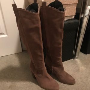 Knee High Suede boots